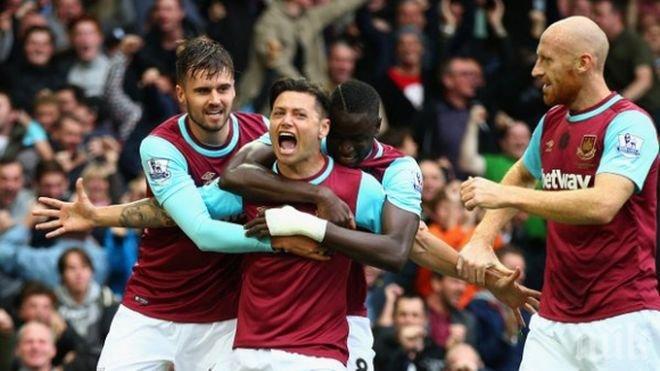 Уест Хам спечели лондонското дерби с Челси