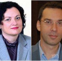 УНИКАЛНО ШОУ! Министър Василева и Димитър Николов танцуват блус след изборната победа на ГЕРБ в Бургас (видео)