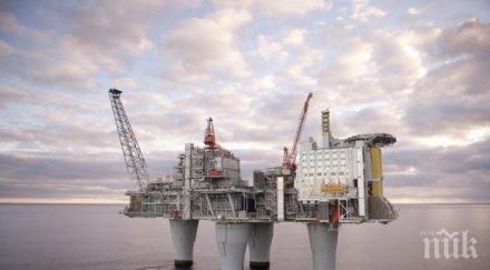 норвегия увеличава добива природен газ находището трол