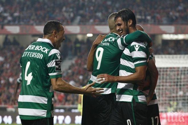 Спортинг разби Бенфика в лисабонското дерби