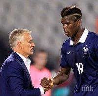 Дешан: Погба не трябва да се променя, може да стане велик