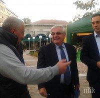 Димитър Николов подкрепи кандидата за кмет на Плевен проф. Димитър Стойков за предстоящия балотаж