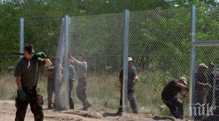словения издигне стена границата хърватия миграционния поток спре
