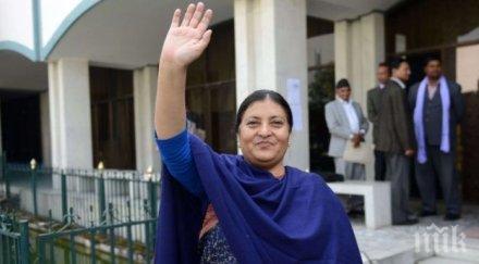 непалският парламент избра първата жена президент страната