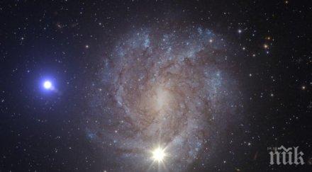 български учен търси променливи обекти галактиката андромеда
