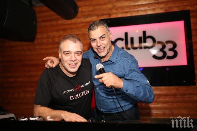 Поредното незабравимо шоу с Теди Джорджо вдигна градуса в Клуб 33 (снимки)