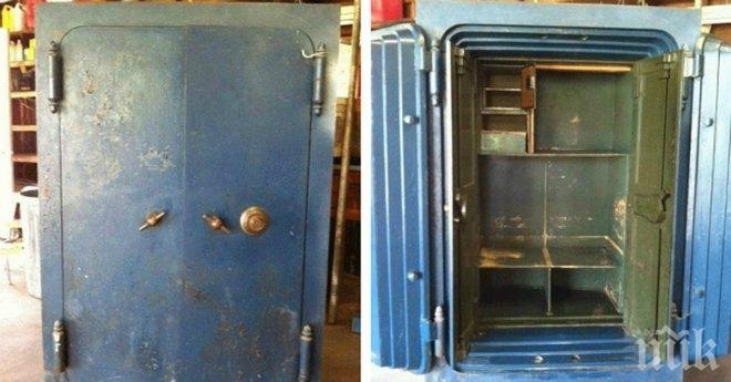 След смъртта на баба си, те открили уникален сейф. Съдържанието било пълно с изненади!!