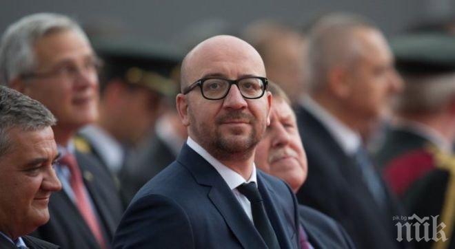 Луд нападна кортежа на белгийския премиер