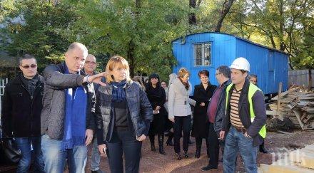 фандъкова пламен църноречки кметът построи детски градини района