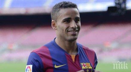 защитник барселона счупи кост аут два месеца