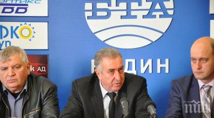 кандидатът кмет община видин герб огнян ценков подкрепен коалиция надежда народен съюз бдц