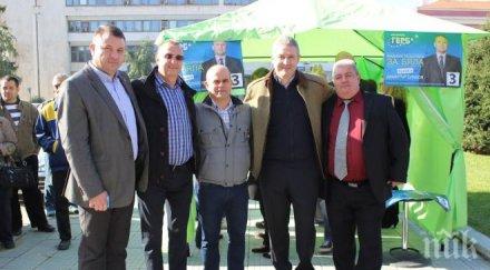 народният представител пламен нунев кметовете русе иваново ценово дадоха своята категорична подкрепа димитър славов бяла