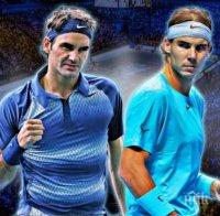 Федерер поведе на Надал на финала в Базел