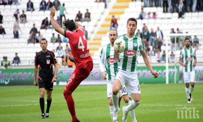 Равенство за Митко Рангелов в Турция, гол на Етоо и провал за Бешикташ
