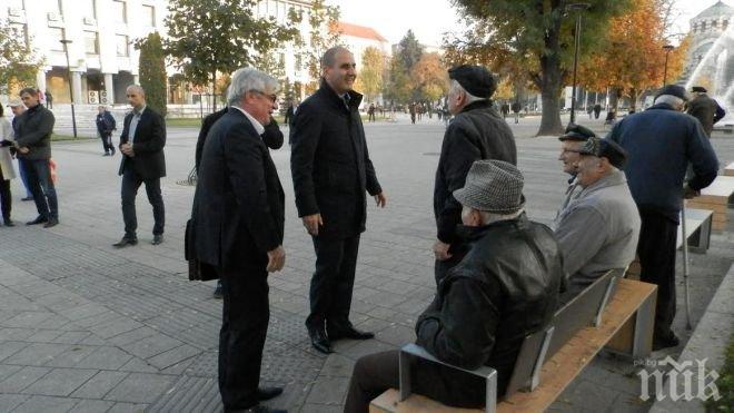 Цветан Цветанов в Плевен: Трябва да продължи финансовата стабилност, постигната при управлението на проф. Димитър Стойков