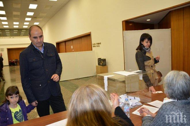 Цветанов: Гласувах, за да продължат видимите резултати в район „Изгрев“