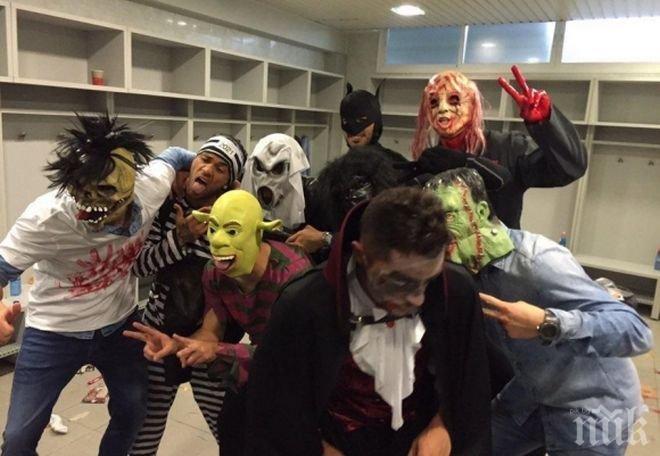 Шоу! Зловещите чудовища от Барселона атакуват безпощадно (снимки) 