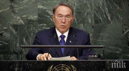 президентът казахстан срещне лондон дейвид камерън кралица елизабет