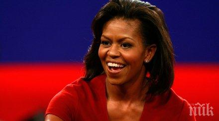 мишел обама пристигна катар