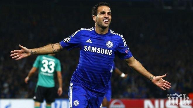 Фабрегас отрече слуховете, че е повел бунт срещу Моуриньо