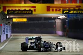 Затвор за фена изтичал на пистата в Сингапур