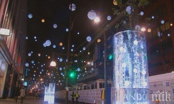 Малко рано, но факт! Коледното настроение превзе Лондон