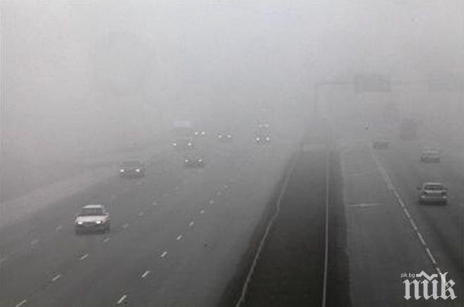 Лондонските летища отмениха десетки полети заради гъста мъгла
