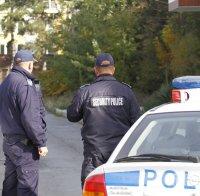 Полицаи от Хасково блокираха пътя към Димитровград и АМ 