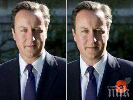 Британците се изгавриха с Камерън 