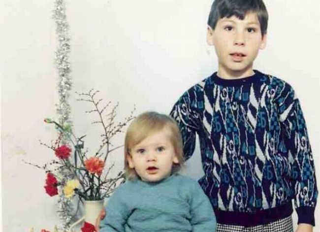 Метин бил баща и майка на братчето си Октай (Снимки)