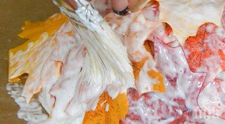 намаза купчина листа лепило остави престоят часа едновременно тотално откачено яко