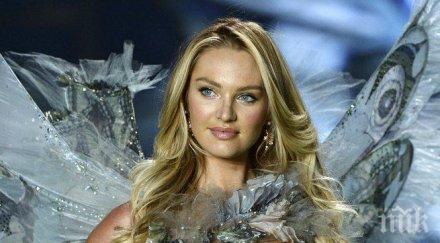 кандис суейнпоъл пропусне ревюто виктория сикрет заради грип