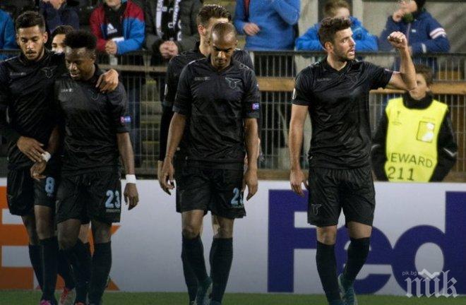 Сърбин герой за Лацио в Лига Европа