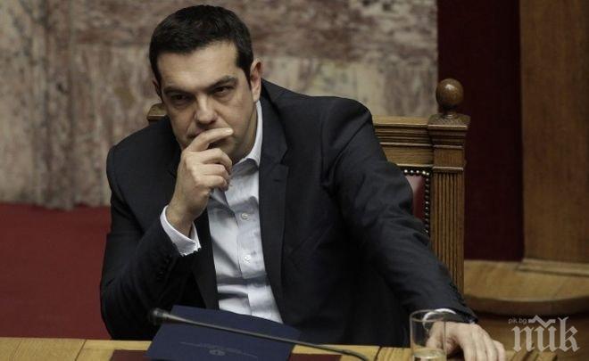 Ципрас призна, че страната му не може да се справи с хилядите мигранти