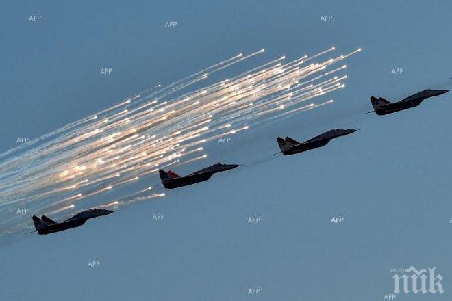 Сирийската авиация е унищожила оръжеен склад на джихадистите в град Тел Биса