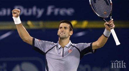 джокович продължи победната серия париж