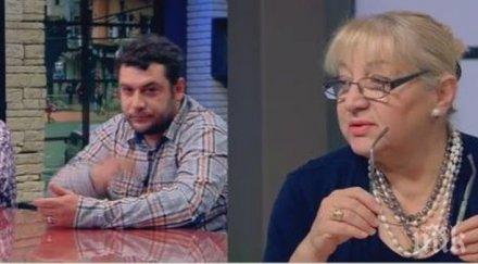 ташева разобличи документално актьорите спречкването волен