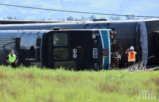 30 вагона с нефт дерайлираха в САЩ