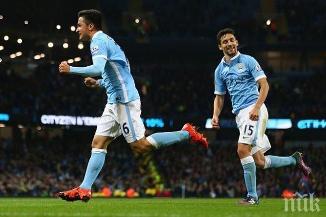 Манчестър Сити стъпи накриво в Бирмингам