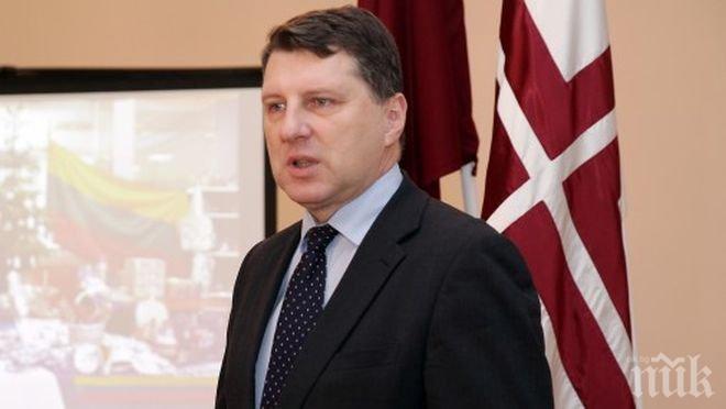 Президентът на Латвия: Европейският съюз трябва да обръща голямо внимание на своите източни съседи