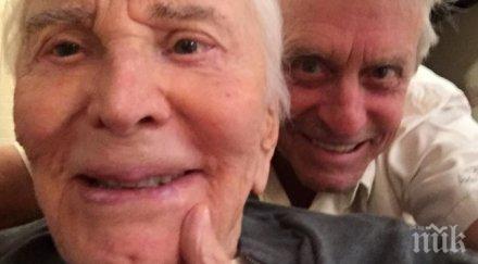 майкъл дъглас пусна селфи баща