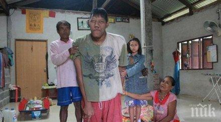 почина високият мъж света снимки