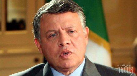 кралят йордания лично контролира разследването стрелбата министерството вътрешните работи