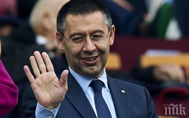 Босът на Барса: Вярвам, че Меси ще играе срещу Реал