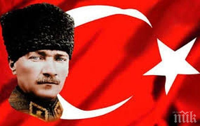 Турция отбелязва 77 години от смъртта на Ататюрк