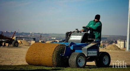 лудогорец продължава изграждането модерната база българия