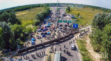 словения постави временни технически препятствия границата хърватия