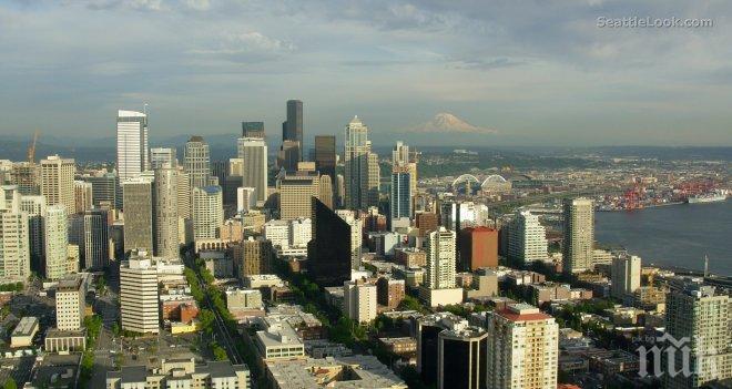 Дъвчената стена в Сиатъл олеква с един тон