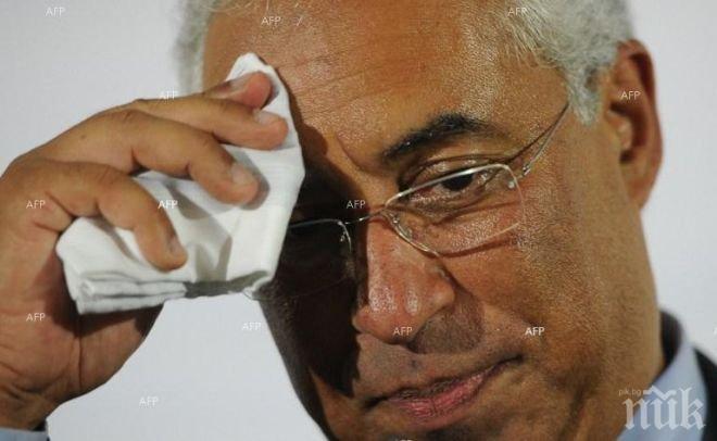 Неизвестност след свалянето на португалското правителство
