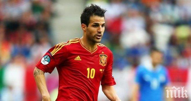 Фабрегас: Прогресът в играта на Неймар е удивителен